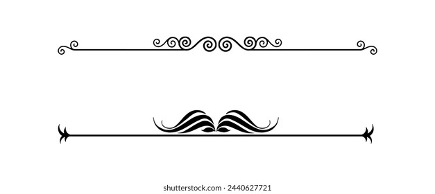 Flourishes, Ornaments and Dividers Vector