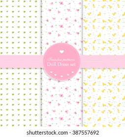 Floverish patterns in soft baby style