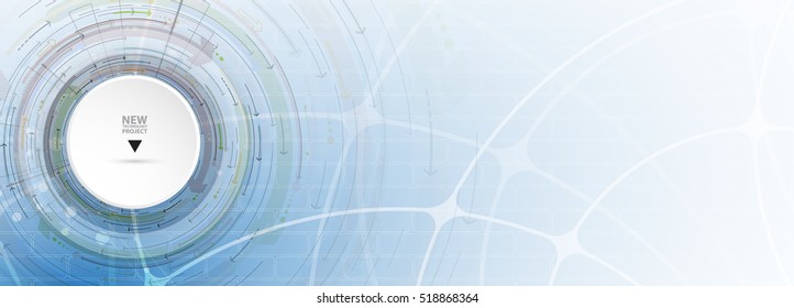 Flujo de flechas. Imaginación de negocios o procesos tecnológicos. Vector de fondo futurista con gran idea para la presentación