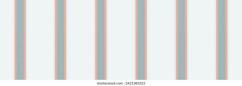 Material textil vertical de fondo de flujo, banda de mejora patrón sin fisuras. Elegante textura vectorial de líneas de tela en color blanco y cian.