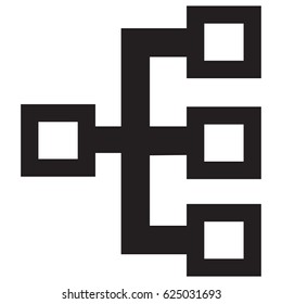 flow chart icon