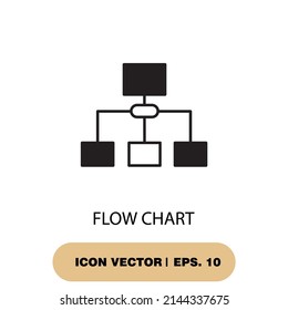 flow chart icons  symbol vector elements for infographic web