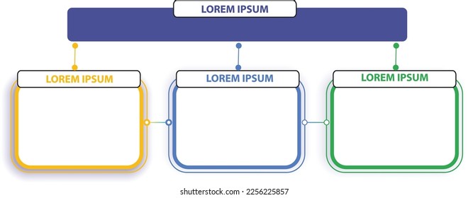 Flow chart rectangle vector.Infographics for business concept. Can be used for presentations banner, workflow layout, process diagram, flow chart, info graph
