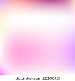 Flow Color Liquid Bright Spotlight Gradient Background. Dark Violet Yellow Vibrant White Blurry Background. Orange Neon Red Light Purple Gradient Mesh. Pink Pastel Watercolor Trendy Smooth Surface.