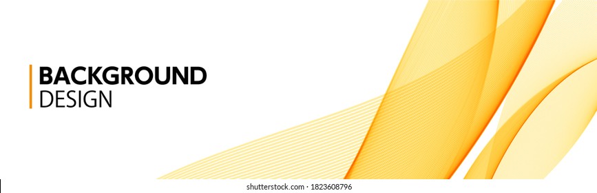 Diseño de fondo de curva de flujo, plantilla, ilustración para sentir flujo y oleaje, línea hermosa, imagen refrescante