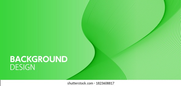 Flow curve background design, template, illustration to feel flow and swell, beautiful line, refreshing image