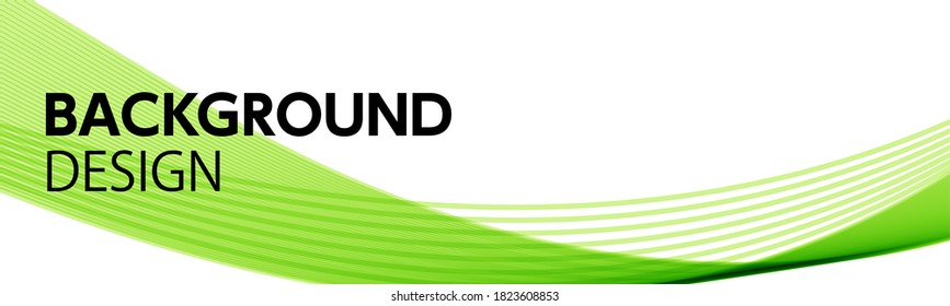 Flow curve background design, template, illustration to feel flow and swell, beautiful line, refreshing image