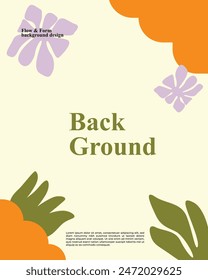 Flow and Form background trend background color blob minimalist design organic shapes.