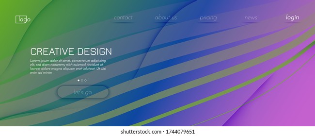 Flow Geometric Abstract. Vector Futuristic Shapes Movement. Colorful Technology Texture. Memphis Dynamic Website. Geometric Abstract. Fluid Concept. 3d Pattern. Color Geometric Abstract.