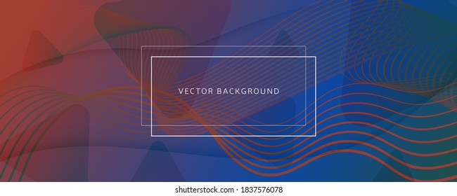 Flow Geometric Abstract. Vector Futuristic Shapes Movement. Green Business Brochure. Vibrant Dynamic Website. Fluid Elements. 3d Wave Background. Gradient Geometric Abstract. Vivid Line.