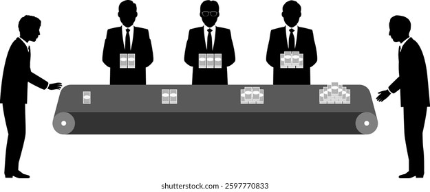 The flow of money being cut off