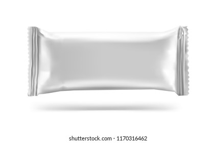 Flow pack with realistic transparent shadows on white background. Vector template ready for your design. EPS10.