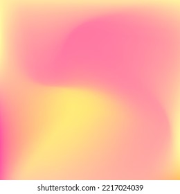 Flow Peach Sunrise Curve Smooth Surface. Red Pastel Vibrant Warm Color Swirl Gradient Mesh. Pink Bright Watercolor Yellow Trendy Gradient Backdrop. Fluid Sunset Orange Liquid Neon Wallpaper.