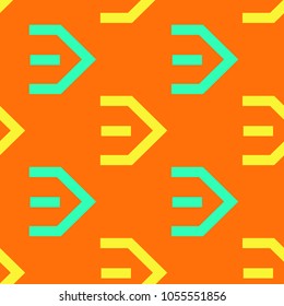 Flow right seamless pattern. Strict line geometric pattern for your design.