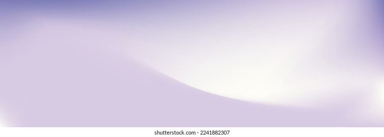 Flow Smooth Blurry White Light Gradient Backdrop. Fluid Cloudy Pastel Lavender Vibrant Blurry Texture. Purple Bright Liquid Wavy Water Curve Gradient Mesh. Color Violet Sky Pink Soft Background.