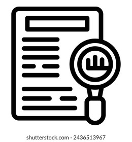 Flow supervision icon outline vector. Traffic management project. Urban infrastructure control