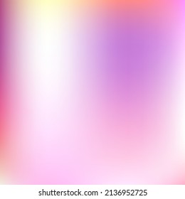 Flow Vibrant Pastel Red Dark Blurry Background. Spotlight Neon Liquid Purple Trendy Gradient Backdrop. Violet Bright Watercolor Yellow Pink Gradient Mesh. Light White Color Orange Smooth Surface.