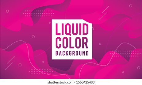 flow wave abstract liquid gradient background vector template