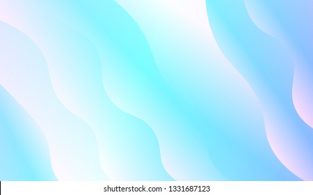 Flow wave shapes composition. Colorful waves, smooth shapes. Warm colors. Vector illustration. Gradient.