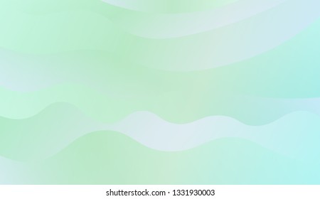 Flow wave shapes composition. Colorful waves, smooth shapes. Warm colors. Vector illustration. Gradient.
