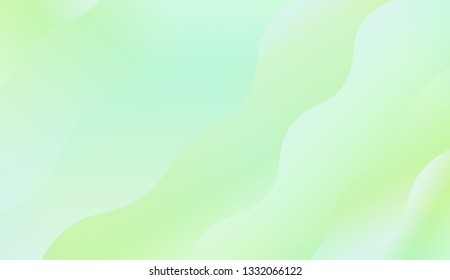 Flow wave shapes composition. Colorful waves, smooth shapes. Warm colors. Vector illustration. Gradient.