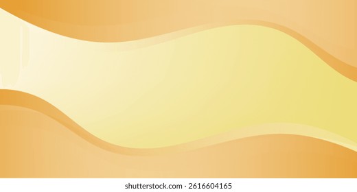 Flow wave shapes composition. Colorful waves, smooth shapes. Warm colors. Vector illustration. Gradient.