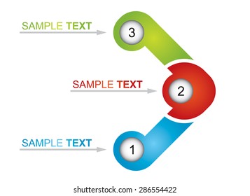 Flowchart element - abstract business illustration for your template