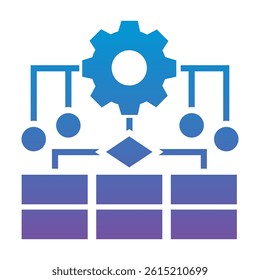 Flowchart Icon Element For Design