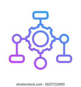 Flowchart Icon Element For Design