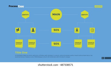 Flowchart Thirty Elements Slide Template