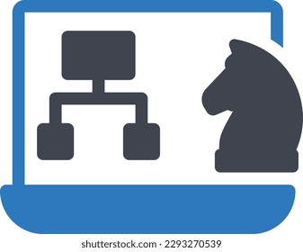 flowchart Vector illustration on a transparent background.Premium quality symbols.Glyphs vector icon for concept and graphic design.