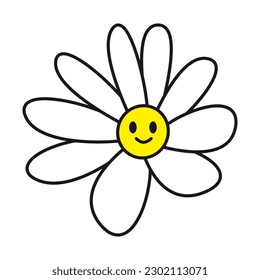 Flor 5 Parche V72 Parche Streetwear, Diseño urbano Colores blancos y negros Uso comercial