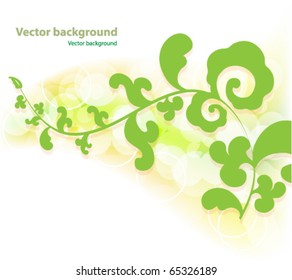 Flower abstract background for design