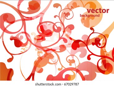 Flower abstract background for design