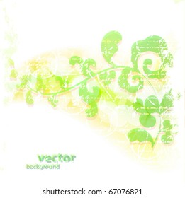 Flower abstract background for design
