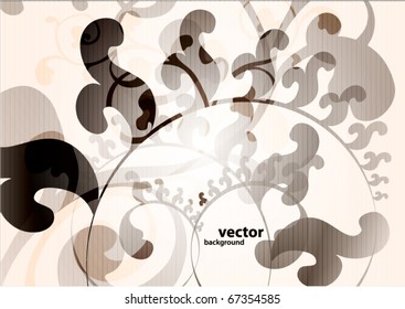 Flower abstract background for design