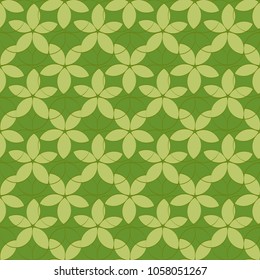 Flower abstract background. Fashion graphic background design. Modern stylish abstract texture. Colorful template for prints, textiles, wrapping, wallpaper, website, etc. Vector illustration
