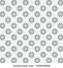 Flower Abstract geometric pattern design