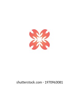 flower abstract gradient hotel spa herbal salon cosmetic hair dressing boutique