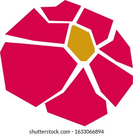 Flower Abstract Icon Vector Template