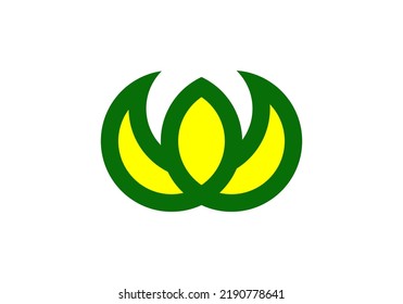Flower Abstract Logo simple design