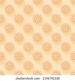 Flower abstract seamless pattern. Fashion graphic background design. Modern stylish abstract texture. Colorful floral template for prints, textiles, wrapping, wallpaper, website. Vector illustration