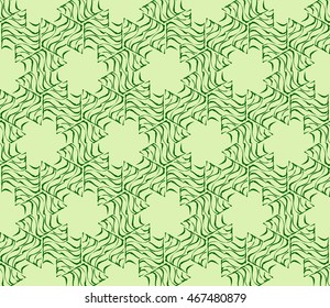 flower abstract seamless pattern. geometry idea. vector. for design, presentation, postcard design