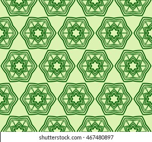 flower abstract seamless pattern. geometry idea. vector. for design, presentation, postcard design