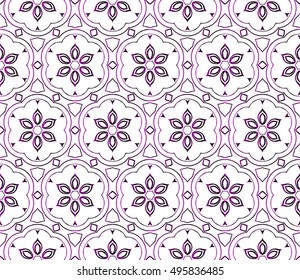 flower abstract seamless pattern. vector. purple gradient flower abstract seamless pattern. vector. purple gradient