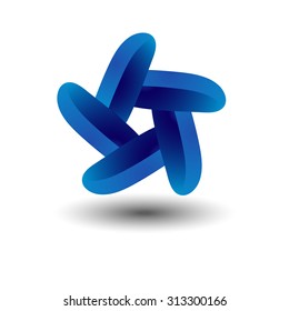 flower abstract vector floral icon element design