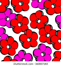 flower abstract vector floral icon element design