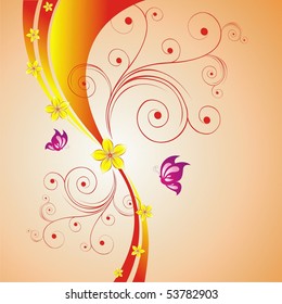 Flower abstract for your design