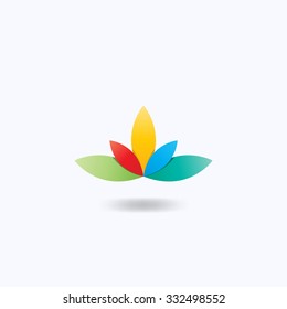 flower abstraction icon