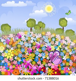 Flower airfield
